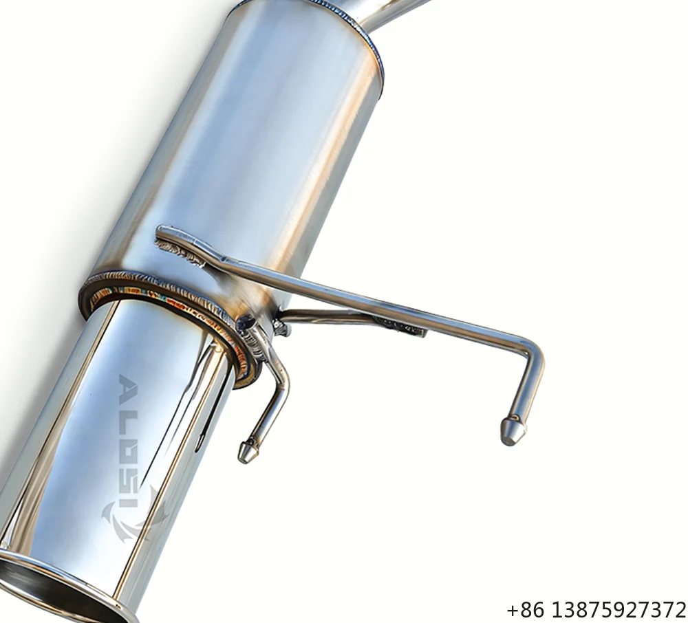 

Stainless Steel High-Performance Cat-Back Exhaust System for Fit GE8 GP1 1.5L 2008-2013 JDM Style
