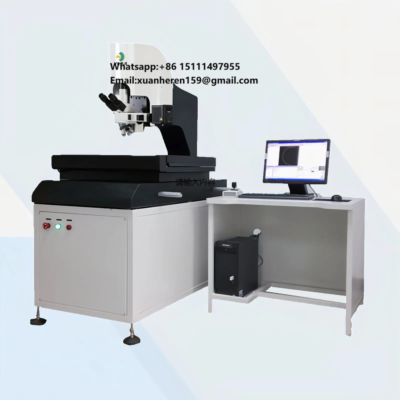Quick Scanning Electron Measuring Microscope with Industrial Camera