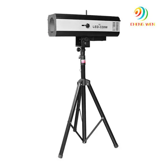 Concert Show 200W 330W 350w Linear Zoom Follow Spot Light Followspot Search Chasing Light with Bracket&Flight Case