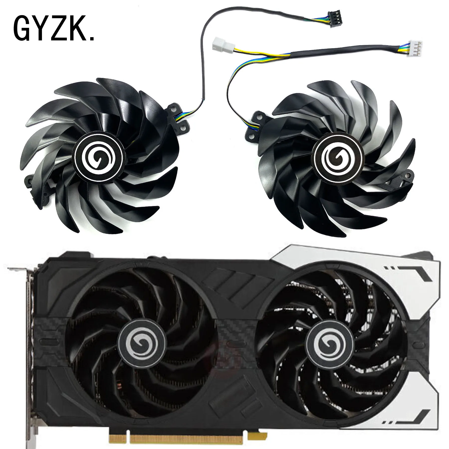 New For GALAX GeForce RTX3050 GENERAL OC Graphics Card Replacement Fan TH9215S2H-PDB01