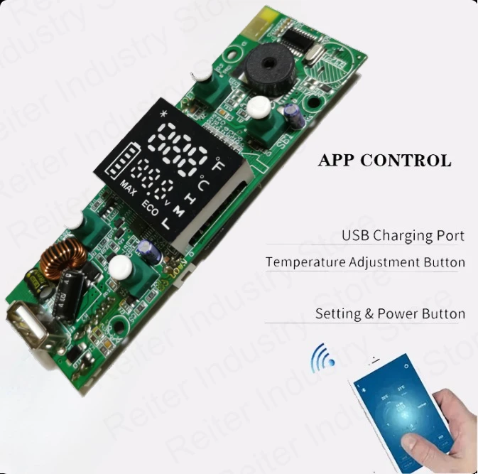 Alpicool Car Refrigerator Circuit Board Freezer Accessories Cooler Control Panel PCB Vehicle Freezer C series Universal with app