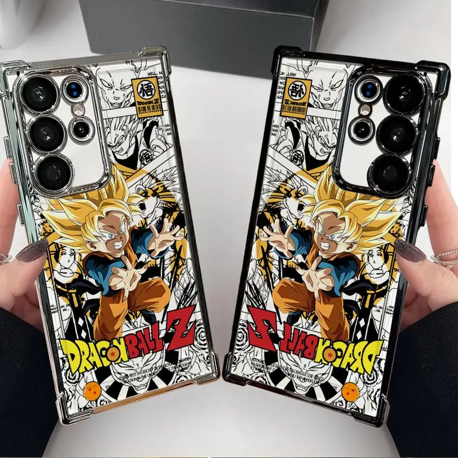 

Cartoon DragonS BallS Case for Samsung Galaxy S25 Ultra S25 Edge S20 FE S22 Ultra S23 S24 S25 Plus S21FE Clear Cover