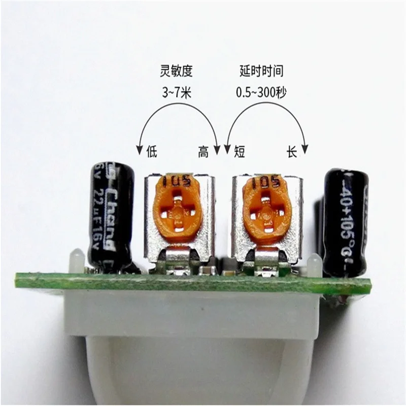 Pir pyro elektrisches Sensor modul Menschliches Infrarot-Sensor modul Pyro elektrischer Infrarot sensor importierte Sonde