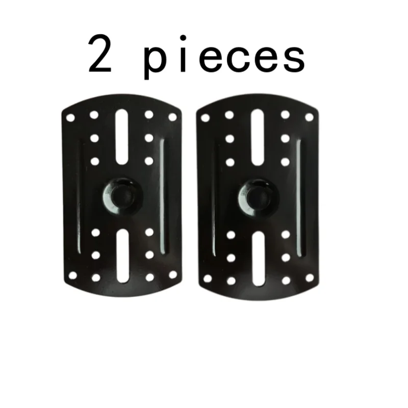 1/2 Piece Triangular Bracket Tray: Metal Speaker Bracket Tray, with 18 Fixed Mounting Holes: Iron Plate Thickness 0.15cm, Load Capacity 60kg; Suitable for Tripod Lift Brackets, Used in Conjunction with Wall Mounting Brackets, for Fixing Speakers, Projectors, Etc.