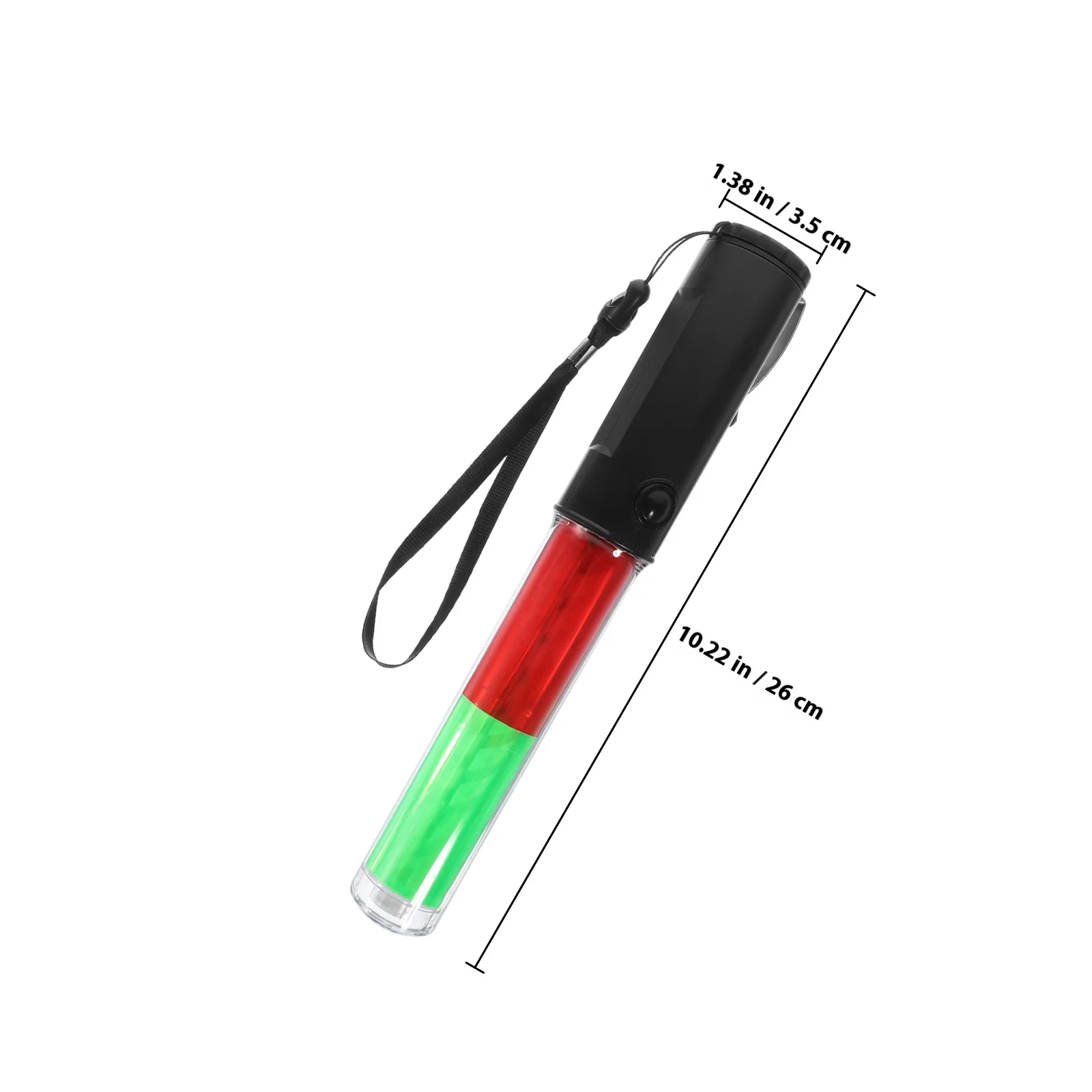 Traffic Light Stick Reusable Glow Concert Cheering Luminous Party Decor Emergency Warning Tool Portable Hanging Hook