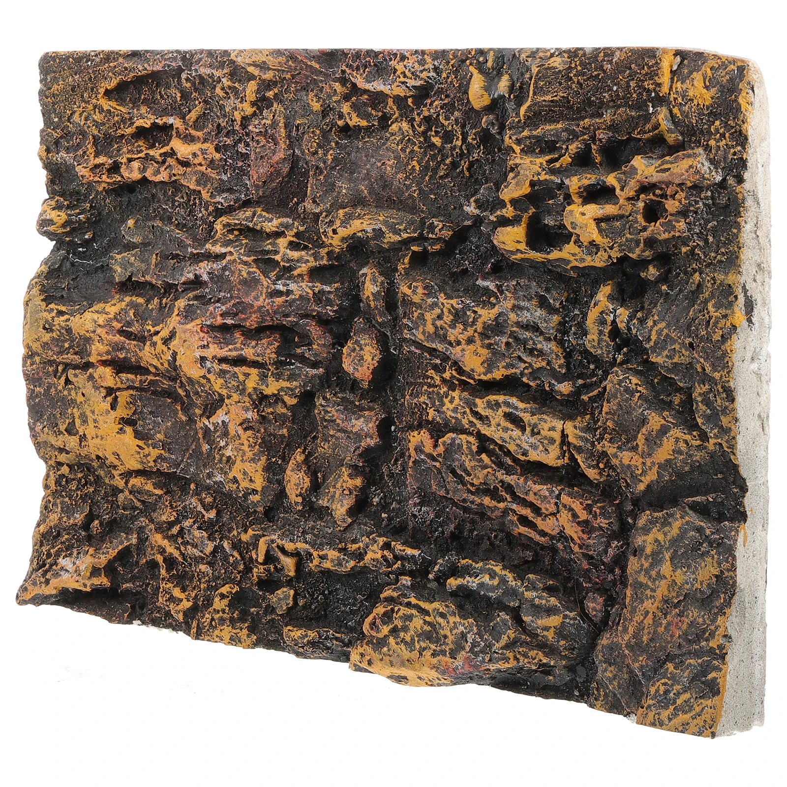 

Rock Decorative Panels 3D Fish Tank Background Light Brown Reptile Terrarium Snake Habitat Aquarium Backdrop Landscape Board Pet