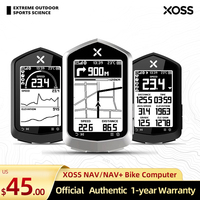 XOSS NAV Plus Bike Computer Wireless Cycling GPS Speedometer Map Navigation Waterproof Bluetooth ANT+ Cadence Speed