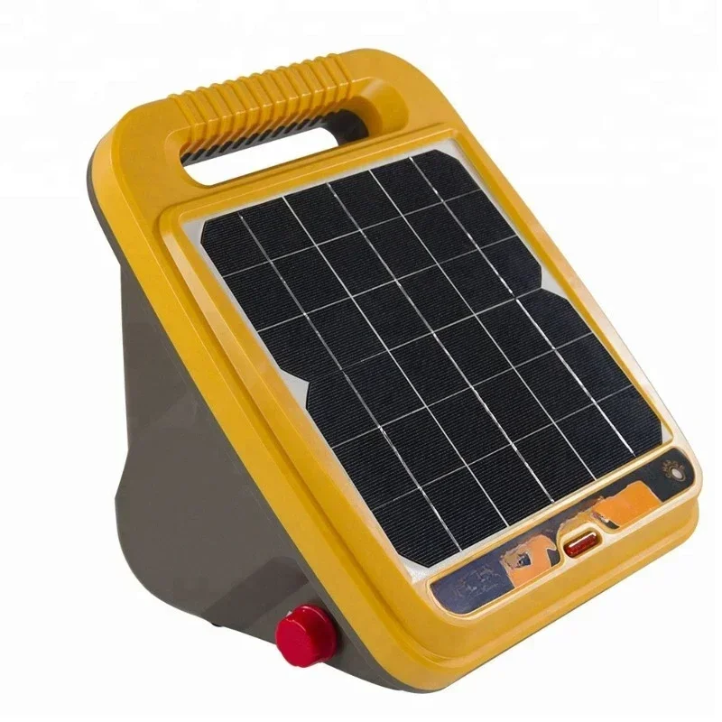 Hot sales  Solar Powered Electric Fence Energizer/Charger/Controller for Cattle Horse Sheep Deer Dog Pets Elephant Bear