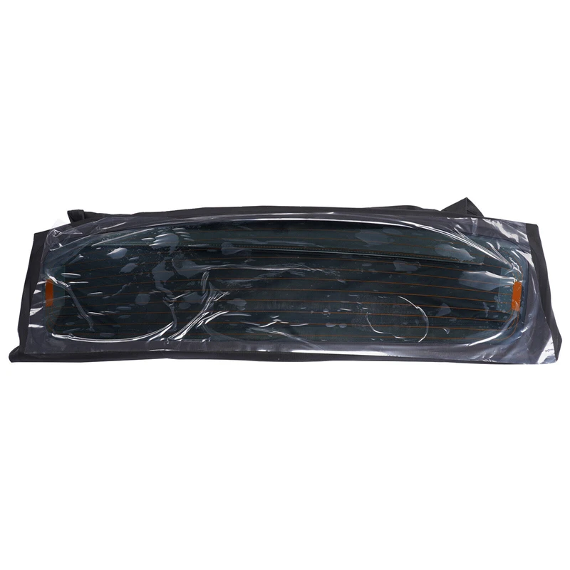 Zwart 10-11-mus-023 Converteerbare Softtop & Glazen Raamzeildoek Voor Ford Mustang 2005-2014 00422-94