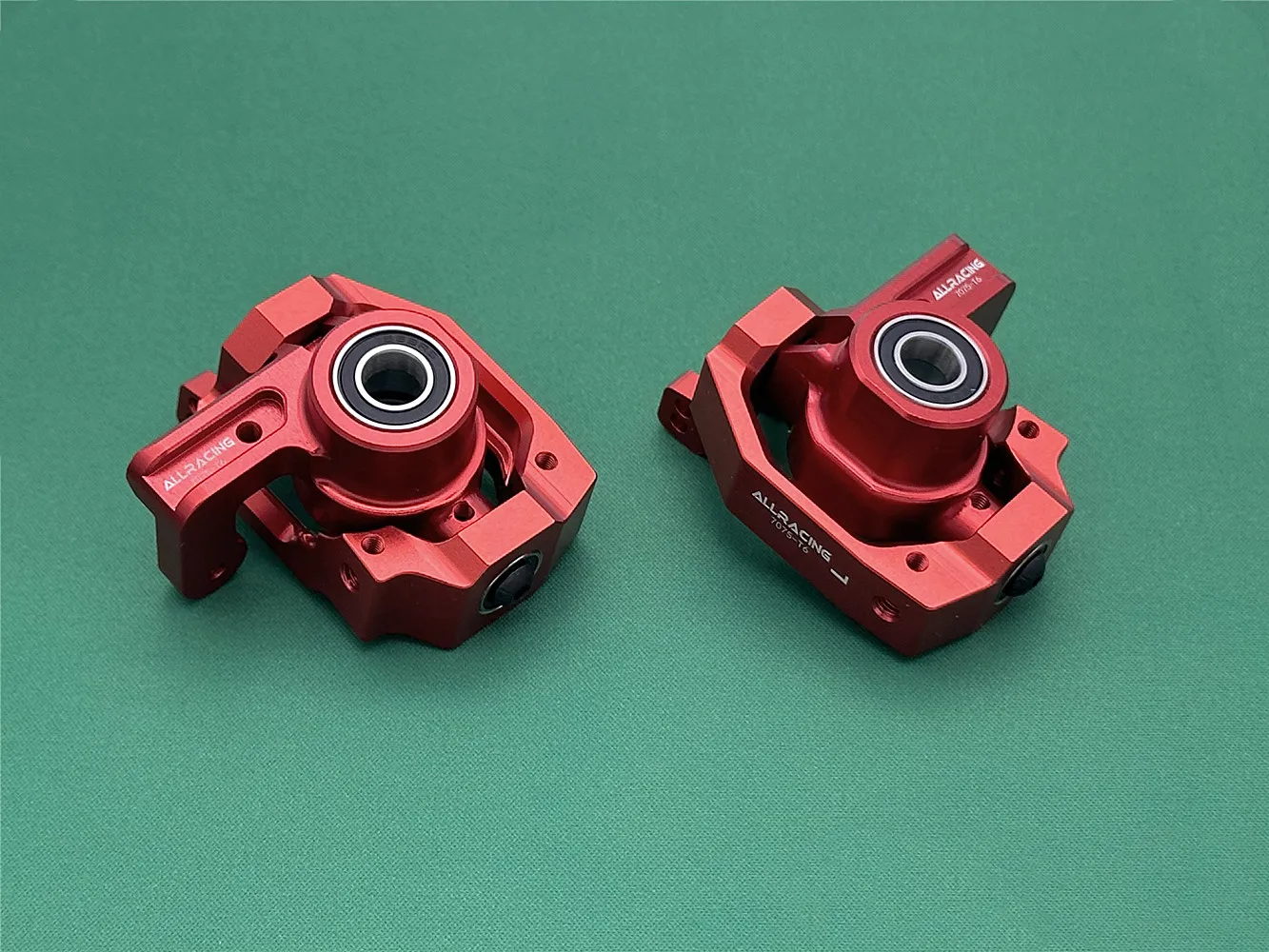 7075 Aluminium Front Steering Cup + 7075 Aluminium C Holder Kit For Tekno Rc Mt410 Et48 Eb48 1.0 Series Universal