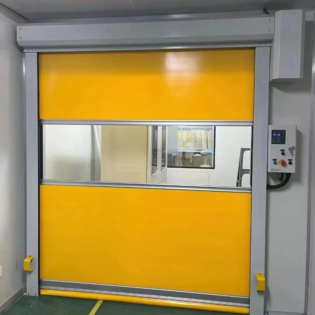 High Quality Customized PVC Polymer Thermal Insulated Sliding Shower Room Door Fast Industrial Bathroom Door Curtain From CN;TIA