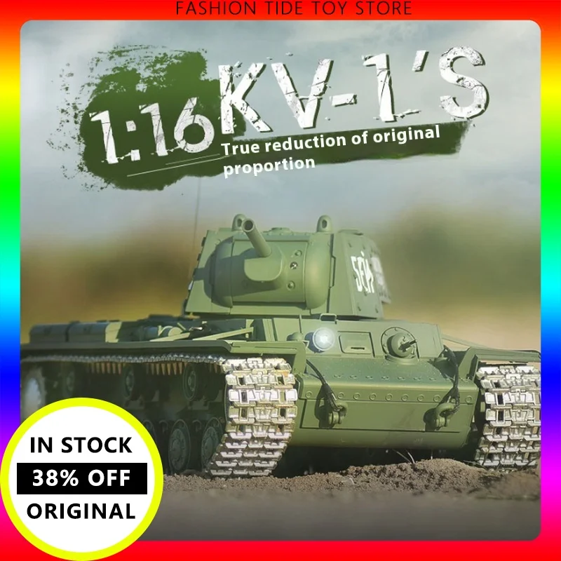 

Heng Long 1/16 Советский Союз Kv-1'S 3878-1 Rc Heavy Tank Rtr Boy Gift