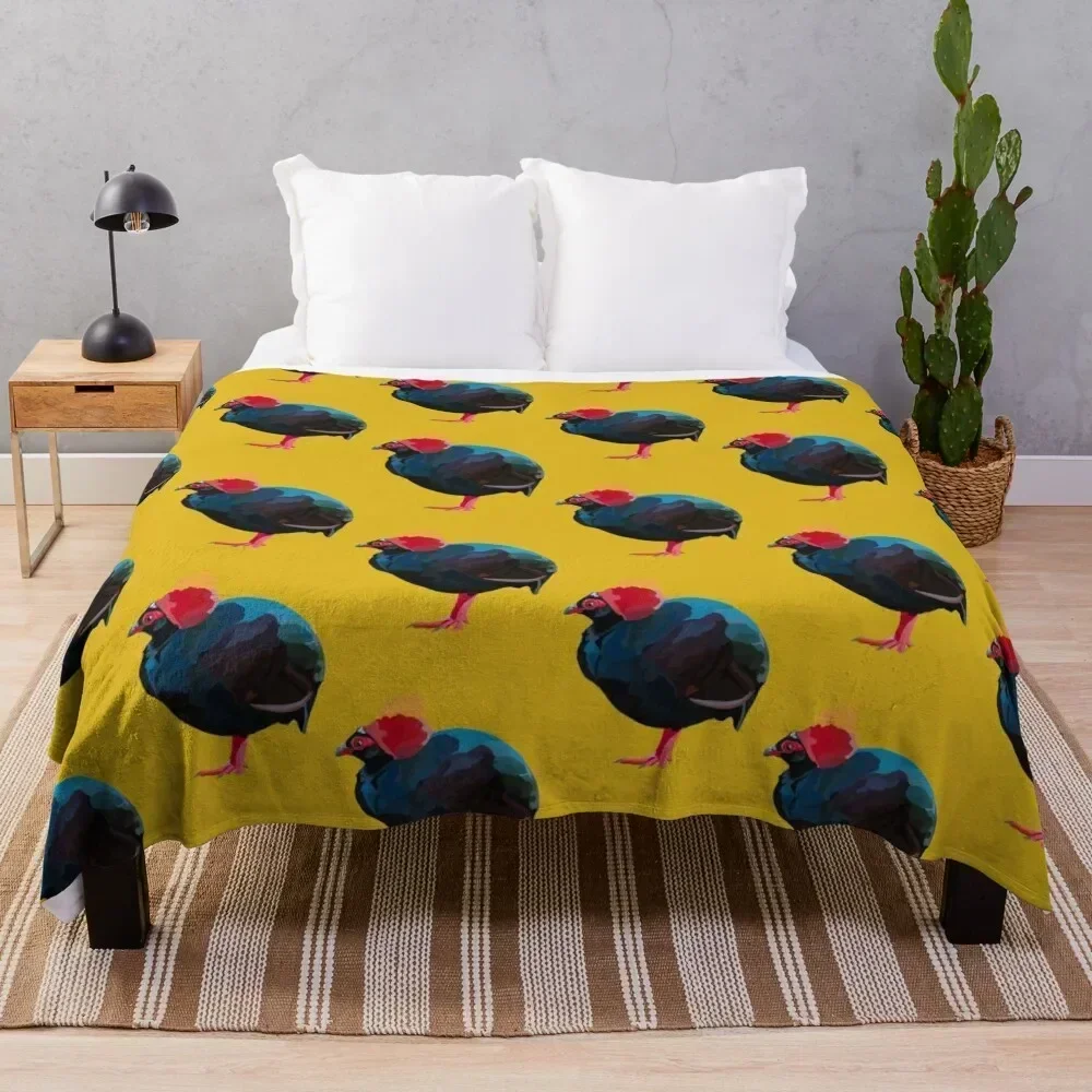 

R is for Roul roul partridge Throw Blanket Soft Solid Color Blanket for Couch Bed