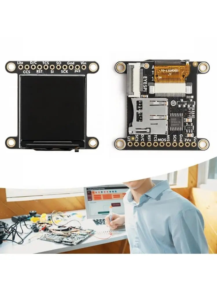 y1ub-bn2040-st7789-pilote-l'ecran-d'affichage-lcd-avec-emplacement-pour-carte-compatibilite-circuitpythons