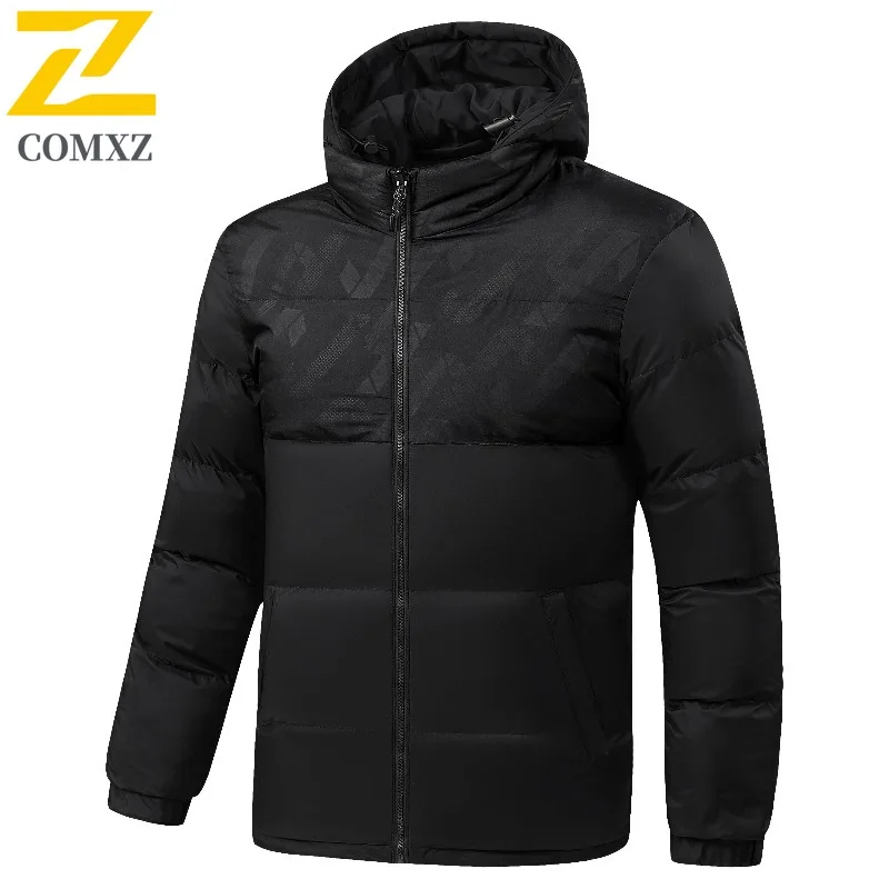 Men's Winter  Streetwear Cotton Jacket Waterproof Windproof Warm Casual Windbreaker Coat Spring Autumn Outdoor Hiking Camping