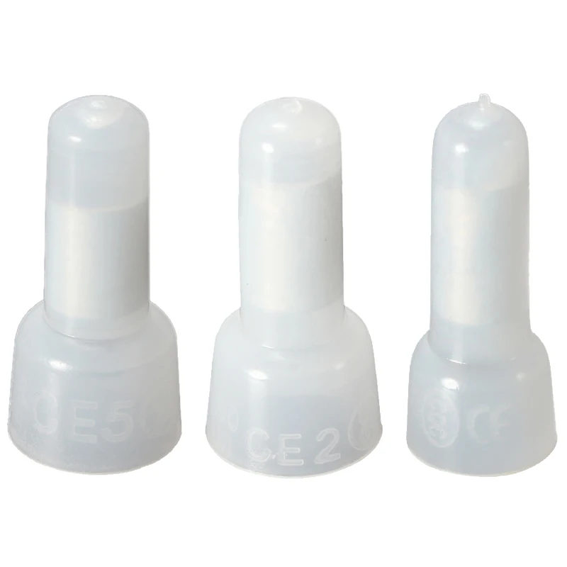 -A23G 100 stuks nylon gesloten eindkap geïsoleerde connectoren draadkrimpterminal 16-14 AWG