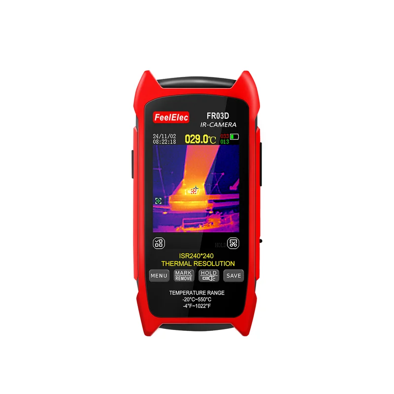 Ranlraka FR03D High Precision Handheld Infrared Thermal Imager High Resolution Precision Wide Temperature Range Large FOV