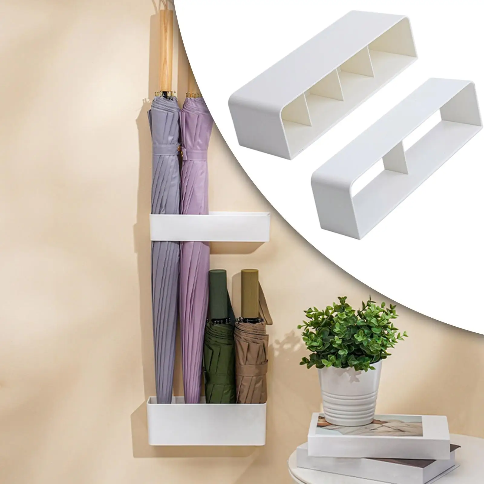 Umbrella Storage Rack Detachable Innovative for Indoor Cabinet Grown-Ups