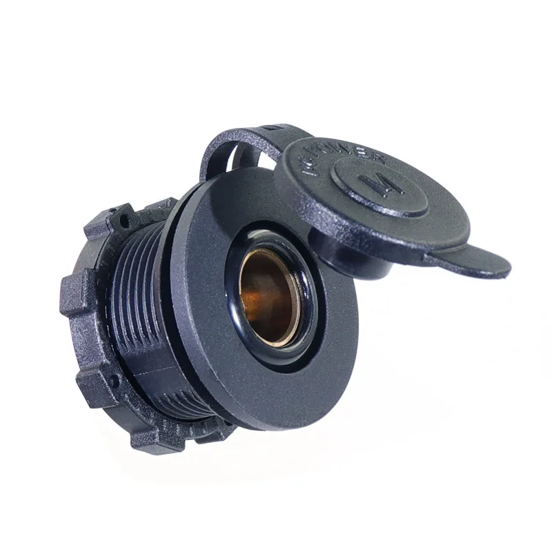 DIY 12 -24v Motorcycle Cigarette Lighter Power Adapter EU Type Power Adapter with For BMW Motorcycle Powerlet Din Hella Socket