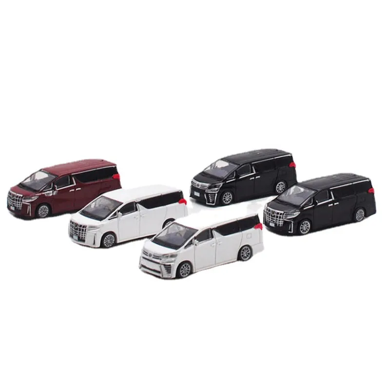 Capsule Car 1:87 Scale Alphard Wilfa SUV Car Model Diecast Vehicle Toy Collectible Gifts Toys Souvenir