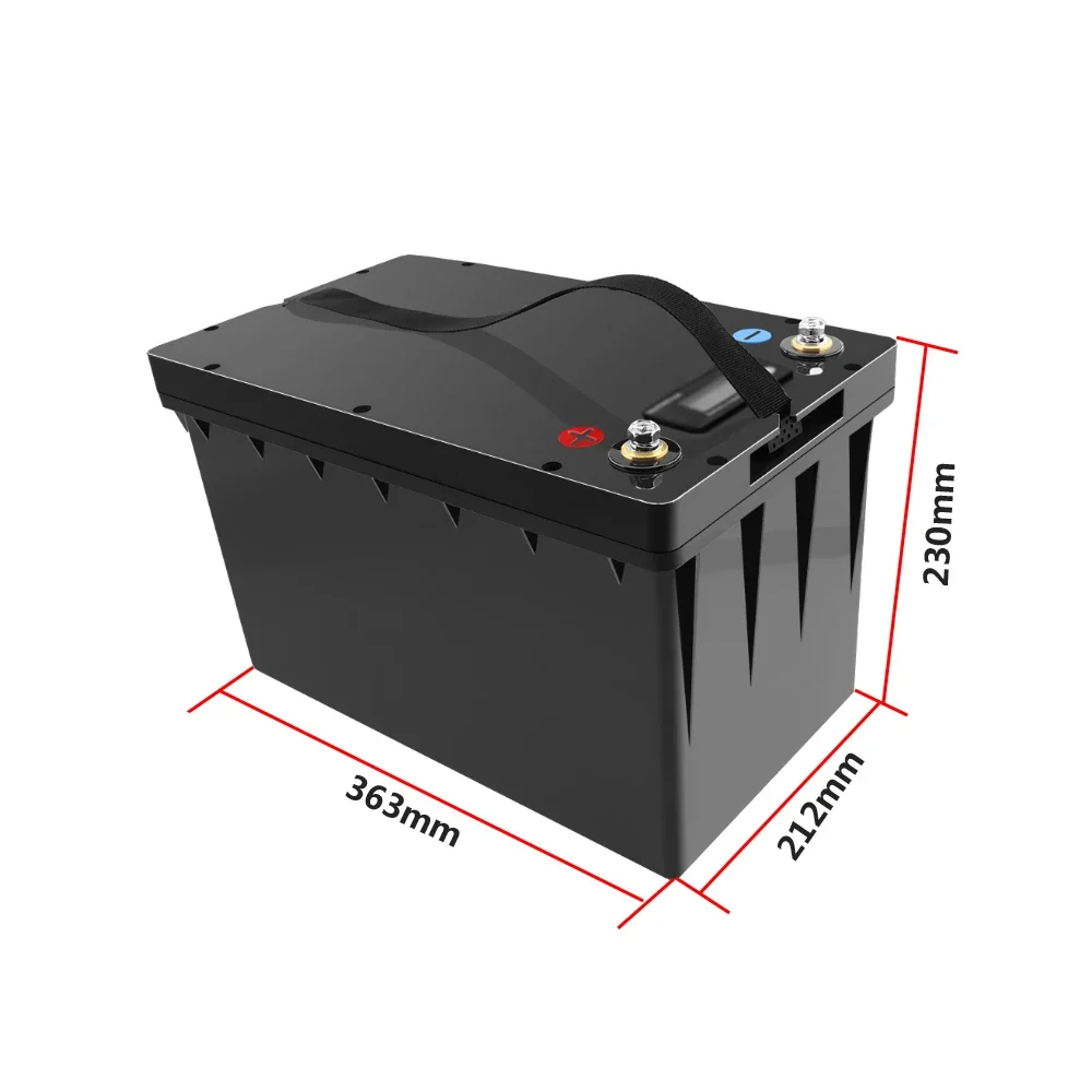 LiitoKala 48V 50Ah LiFePO4 battery with 50A BMS waterproof rechargeable battery for 1200w 2400w electric bike e scooter bicycle