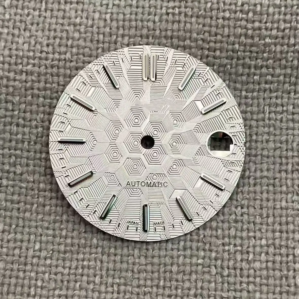 قرص تاريخ مضيء باللون الأخضر مقاس 28.5 ملم، مناسب لملحقات ساعة NH35 #3