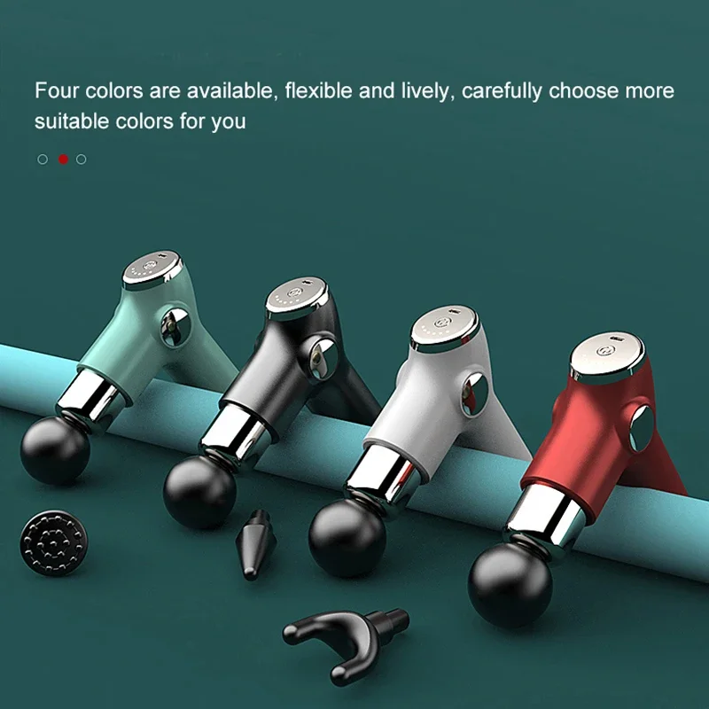 مسدس اللفافة مع شاشة عرض ليد ، مناديل تدليك عميقة ، معدات متعددة الوظائف ، أدوات رياضية للتمارين الرياضية