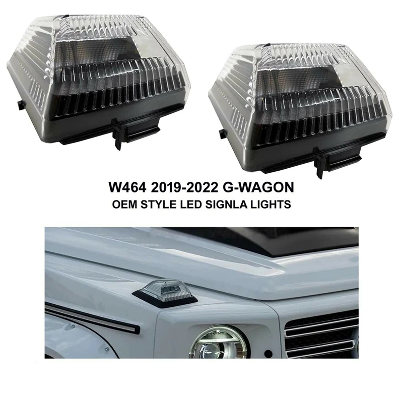 

Car Corner Lamp Signal Light Factory Style For Mercedes Benz G-Wagon G500 G550 G63 W464 2019-2022