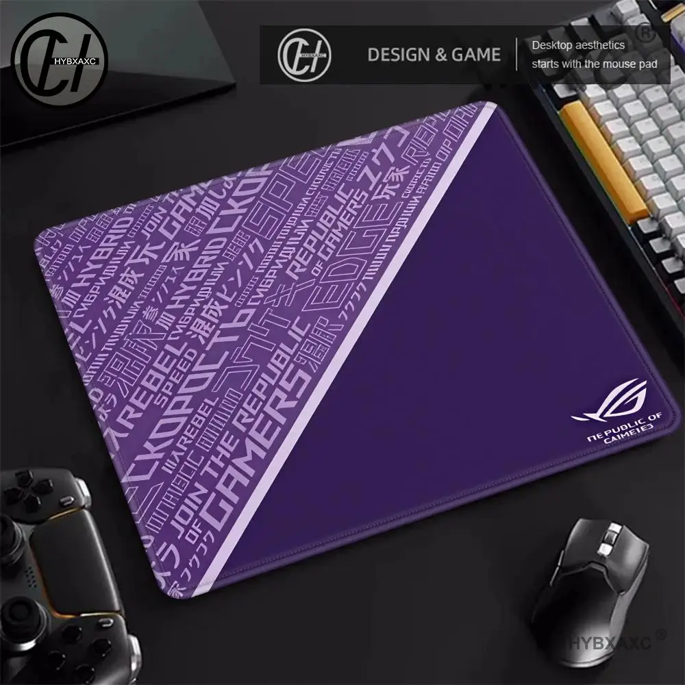 

HYBXAXC Large Square Mouse Pad Computer Table Mats Rubber Non-slip Stitched Edge Mat Game Accessories Small Decor Desk Pads