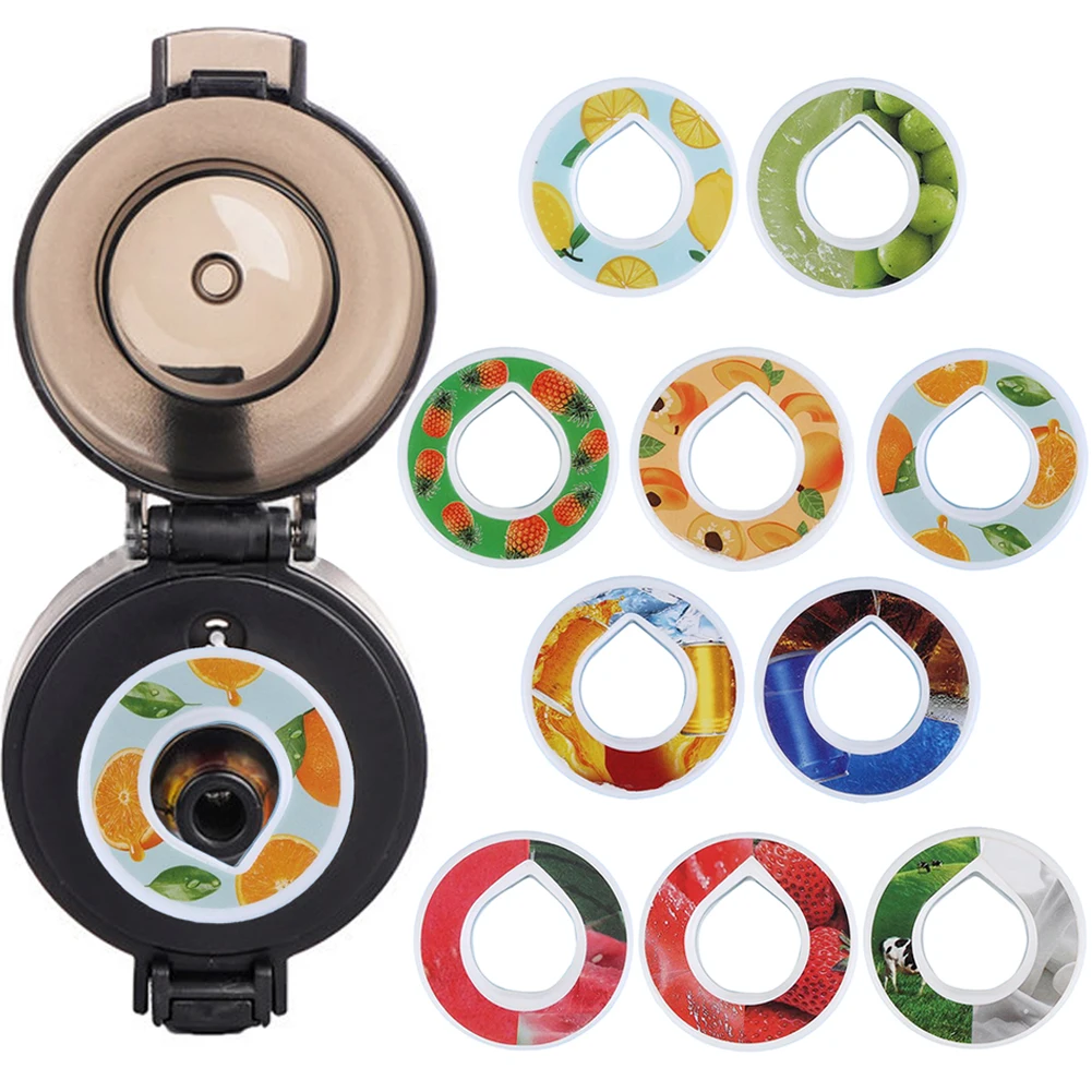 

Multi-Flavor Flavour Scent Pods 0 Sugar 0 Calorie 10 Pcs Flavor Pods Fruit Scent Pods for Flavouring Drinking Bottle