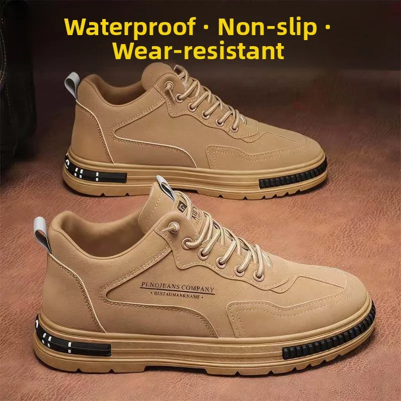 

Men's Work Shoes 2026 New Spring Autumn Anti-Slip Wear-Resistant Workwear Casual Shoes Sporty Leisure Labor Protection Trendy...