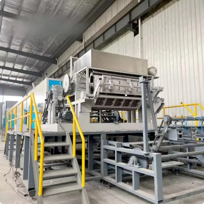 Customized 3000Pcs/H Industrial Egg Tray Forming Machine Automatic Paper Pulp Egg Tray Production Line For Sale