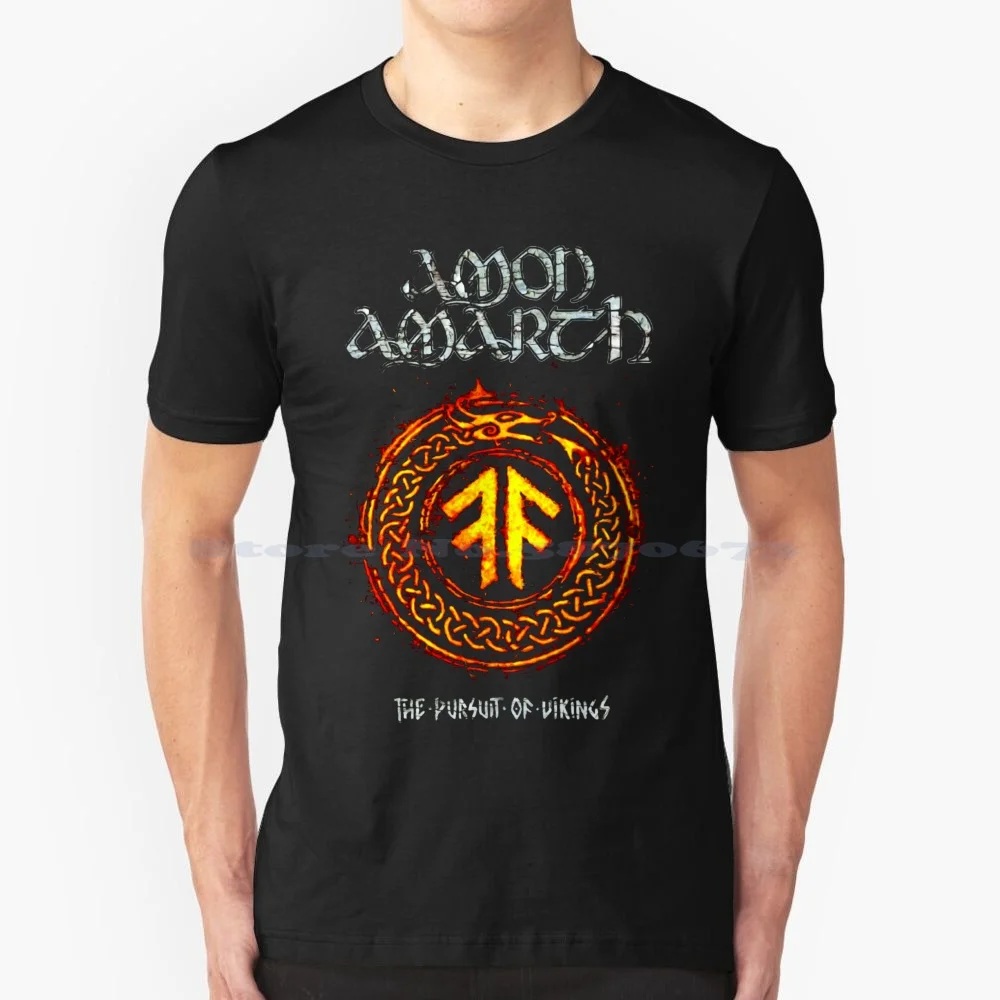 Amon T Shirt 100% Cotton Tee Amon Amarth Tumba Sindarin Mount Jrr Tolkiens Johan Hegg Olavi Jocke Wallgren