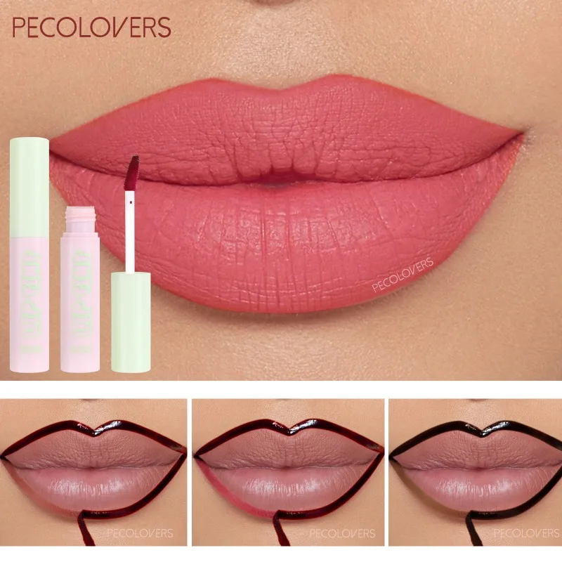 1 lucidalabbra multicolore a strappo, raffigurante il contorno delle labbra, labbra naturali, complete e affascinanti a lunga durata, cosmetici per labbra