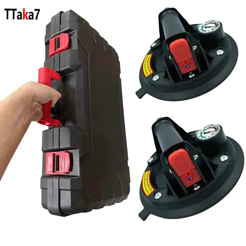 

Manual vacuum lift 8-inch 250KG heavy-duty fiberglass stone vacuum suction cup lift pump suitable for glass tiles, etc