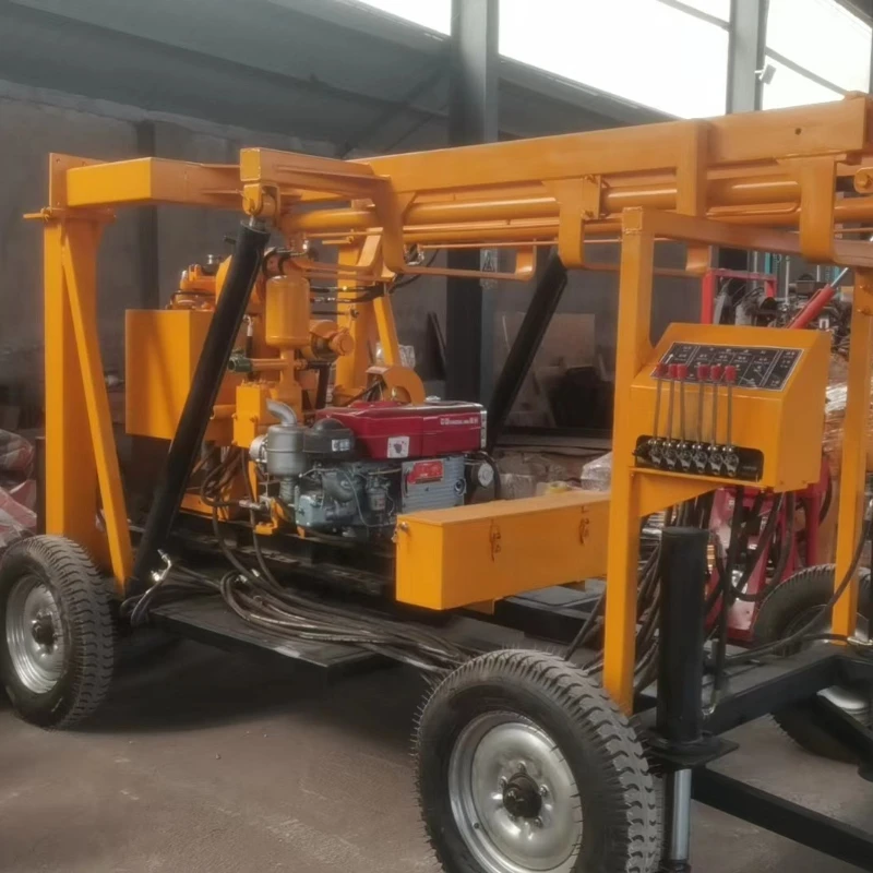 

Portable Borehole 150M Water Well Drilling Rig Machine Mutifunctional Coring Drill Rig Exploration Core Sampling Drilling Rig