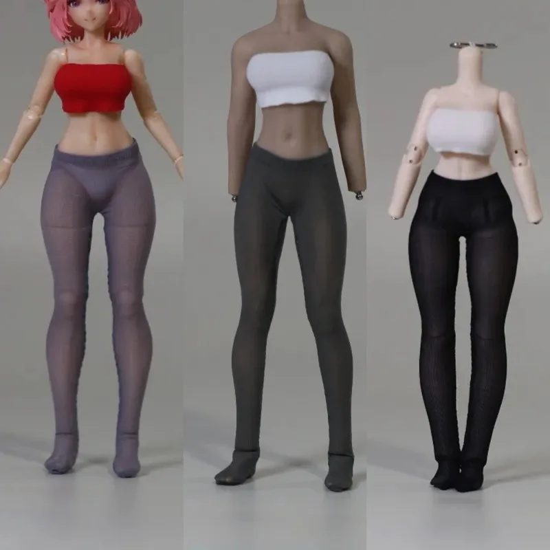 1/12 Scale Toys Soldier Various Colors Ultra-thin Pantyhose Clothes Model Body Accessory for 6
