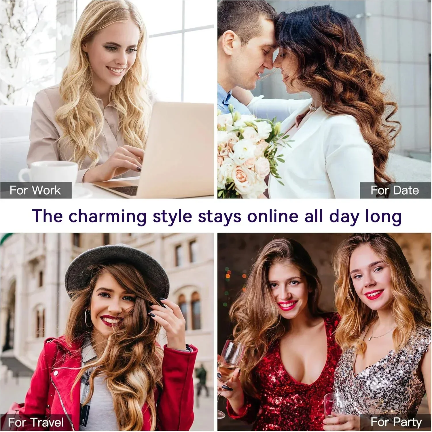 6 in1 Multi Hair Styler Curling Iron Hair Hot Air Brush Curling Barrel แปรงเครื่องเป่าผม Salon Professional Curly Styler เครื่องมือ