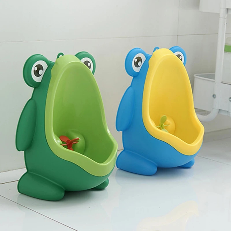 Cartoon Baby Toilet orinatoio ragazzo orinatoio a parete forma di rana ragazzo in piedi orinatoio wc orinatoio da allenamento