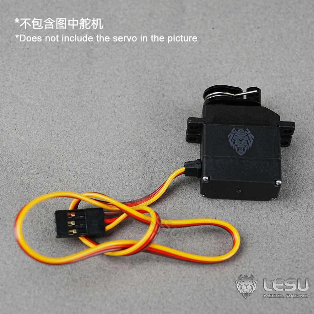 RC 1/14 LESU Model Digital Steering Gear for Tamiya Hydraulic Excavator Loader Dump Truck for VOLVO Trailer Tipper DIY Parts
