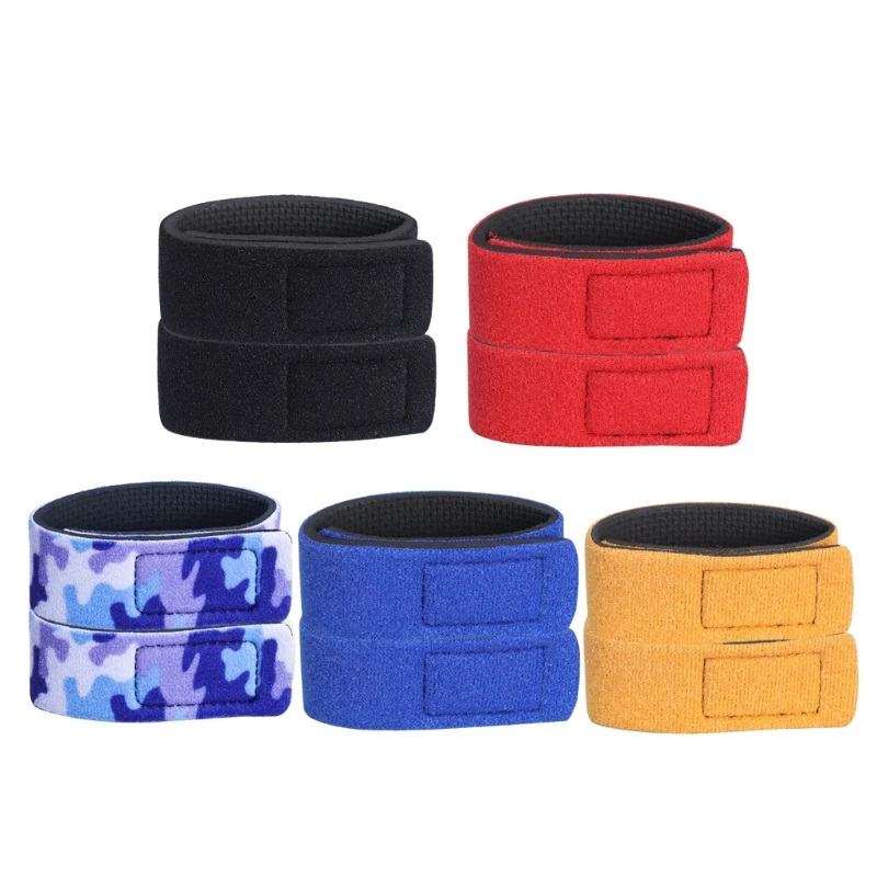 2Pcs Angelrute Krawatte Halter Gummi Stange Outdoor Angelrute Gürtel Gummi Angelgerät Krawatte Gussteile Stange – Detail 2