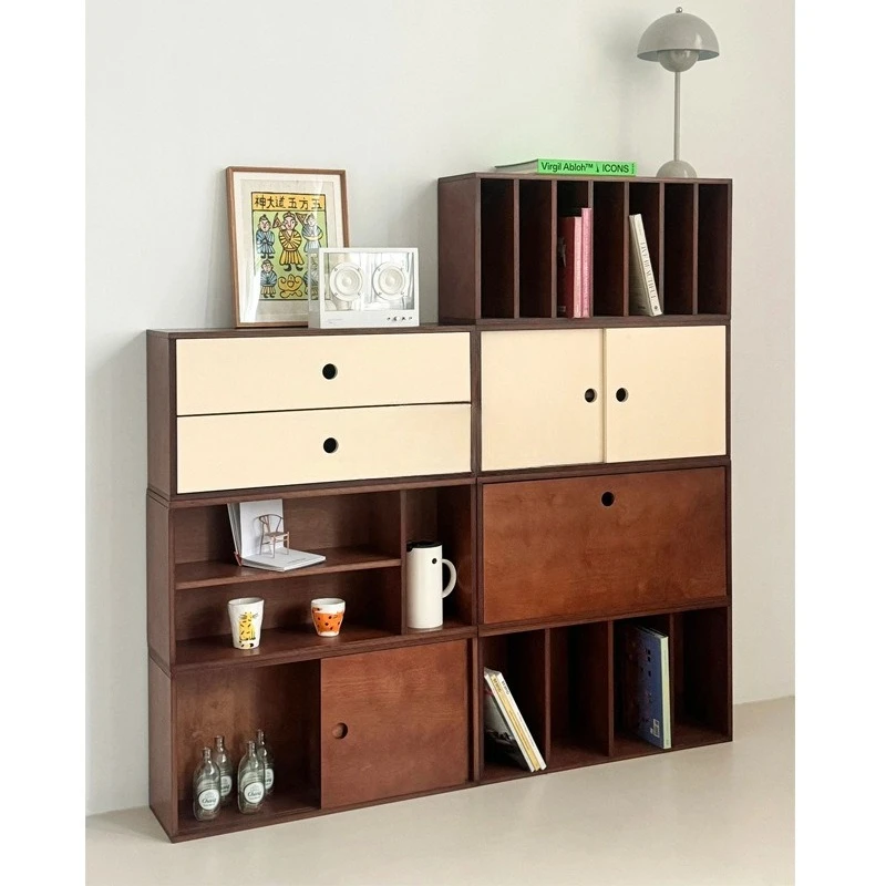 TV cabinet, locker, bookcase, display cabinet, retro home furnishing, antique storage cabinet, module cabinet