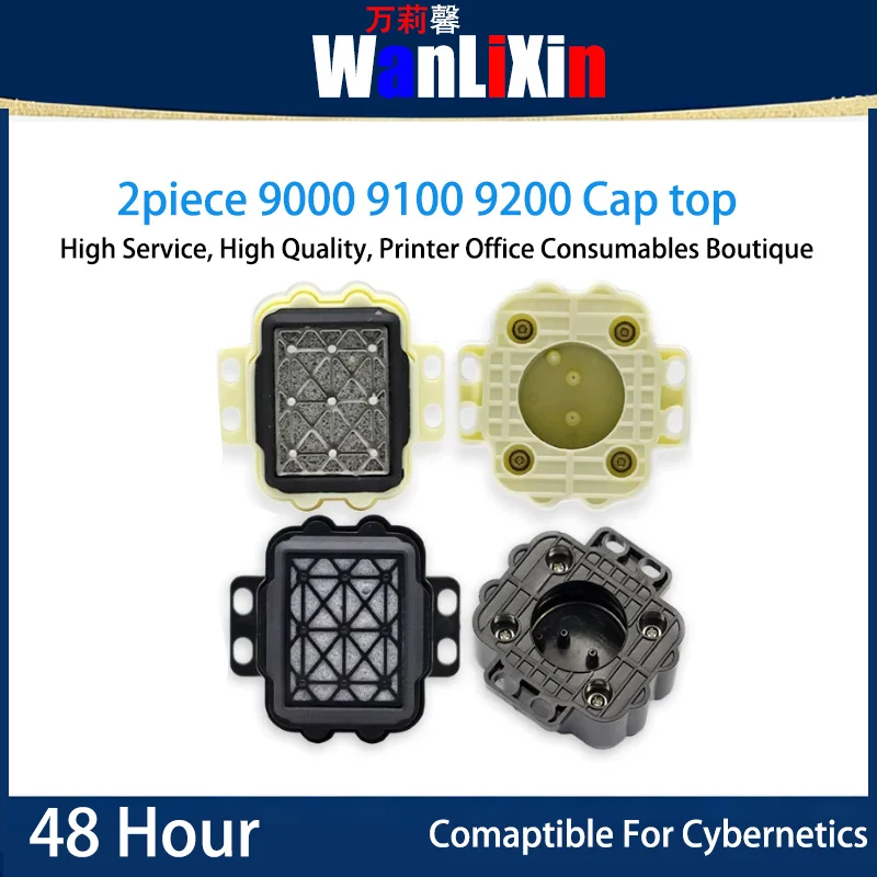 

2piece 9000 9100 9200 Outdoor Photo Printer Ink Absorption Pad Comaptible For Cybernetics Cap TOP