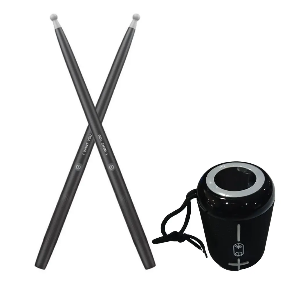 

Somatosensory Drum Kit Portable Air Drum Sticks Electronic Drumstick Musical Instrument for Kids Adults Virtual Drum Set