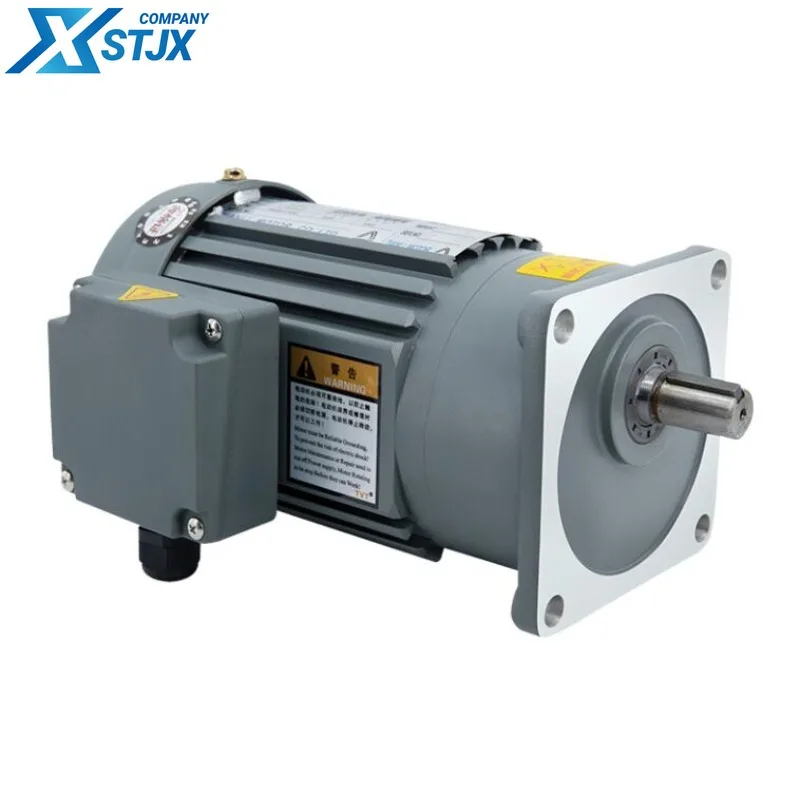 380v horizontal frequency conversion speed regulation vertical 3 phase gear reduction motor with brake