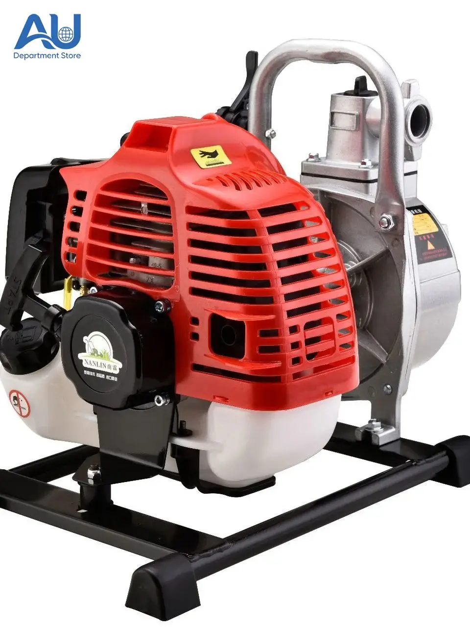 4-Stroke Water Pump Gas Powered Petrol Water Transfer Pump High Flow Garden Farm Irrigation Pump