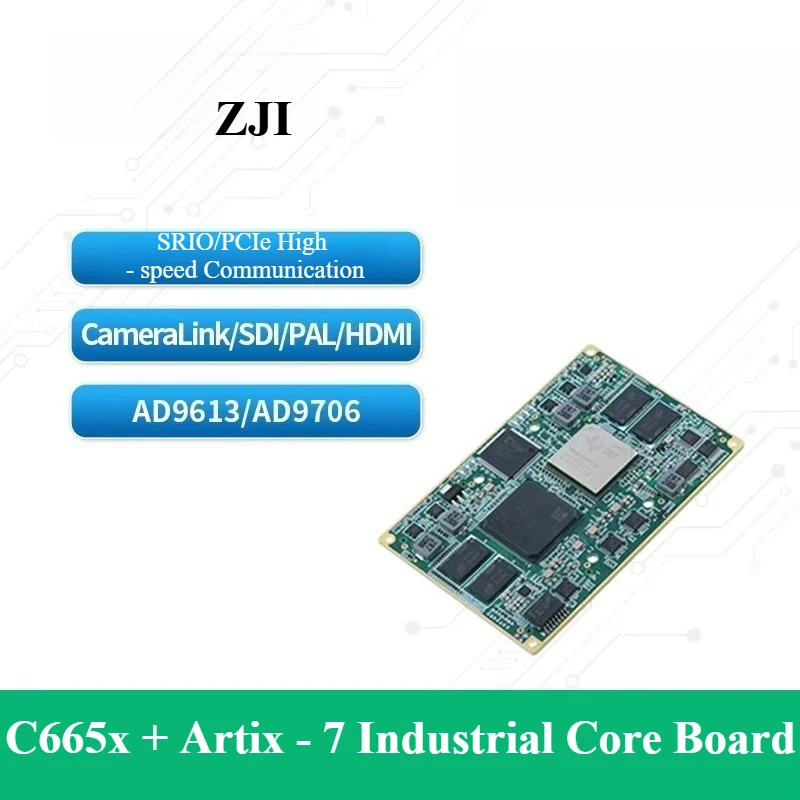 

SOM-TL665xF Industrial Core Board - Ideal for Industrial Use, C665x + Artix - 7, DSP + FPGA, C6655/57, XC7A100T, SRIO - enabled
