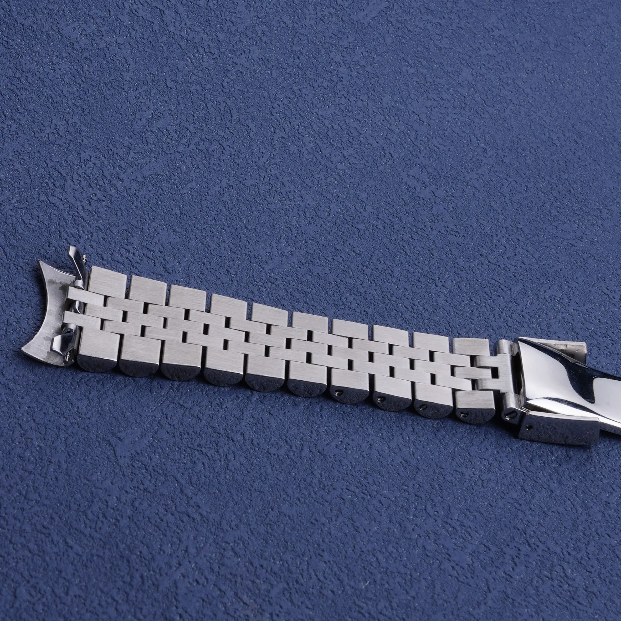 New Arrival 20mm Jubilee Hollow Endband with Oyster Deployment Clasp Stainless Steel Watchband For Seiko Prospex Alpinist SPB121