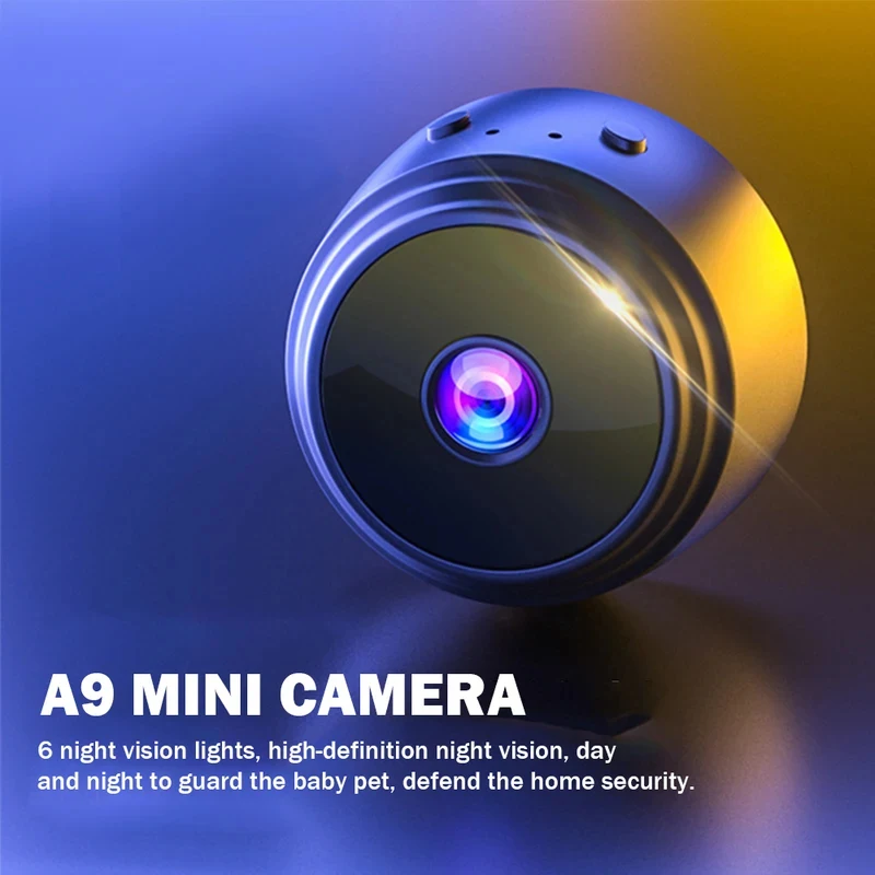 Wireless Camera HD 1080p Voice Video Recorder Night Vision USB Rechargeable Remote Viewing Strong Magnetic For Infants And Pets