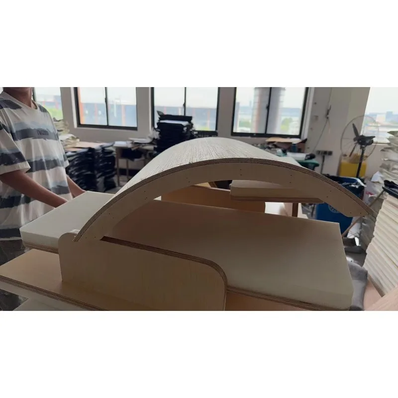 YTYIN بيلاتيس برميل قوس كثيف إيفا رغوة توسيد بيلاتيس منحني جوفاء بيلاتيس العمود الفقري مصحح #6